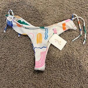 aruelle palmier ruffle tie bottoms